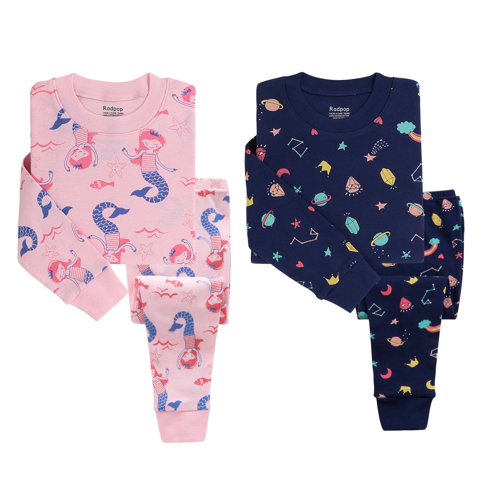 Girls 2025 space pyjamas