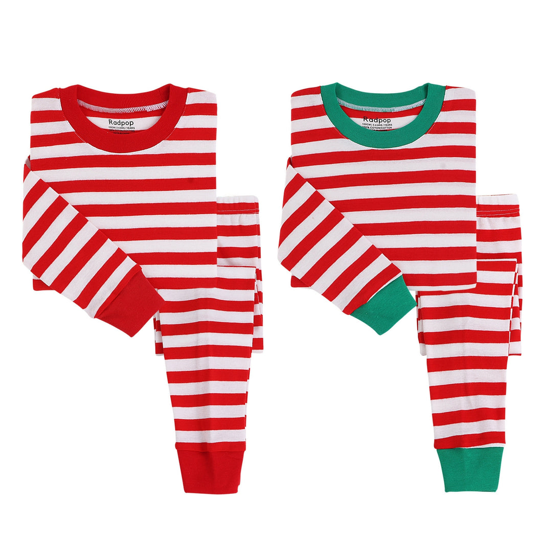 Christmas Stripe Pajamas 2-Pack